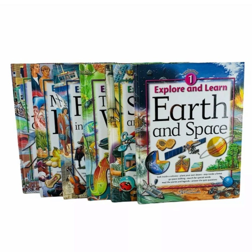 Explore and Learn children’s 6 volume book set